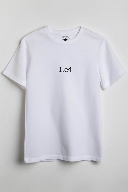 1.E4 Chess T-Shirt