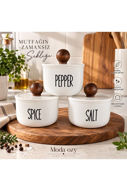 3-Pack 400 ml Acrylic (Plastic) Storage Container Vacuum Lid Transfer Label Seasoning Container