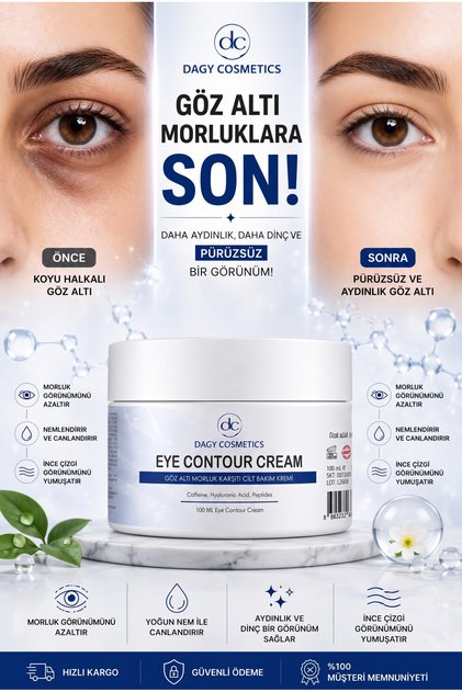 Göz Altı Morluk Karşıtı Cilt Bakım Göz Çevresi KREMİ 100 ML