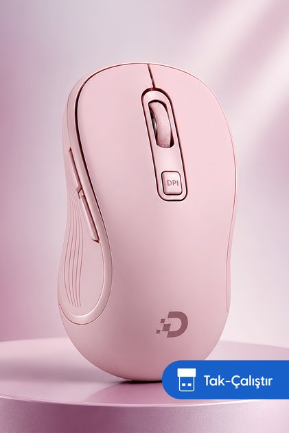 MX120 Optimum Plus 2.4G Kablosuz Mouse, Tak Çalıştır, 3200 DPI, Sessiz Tıklama
