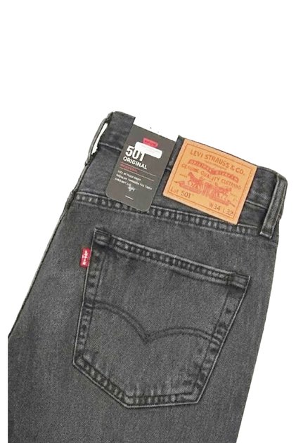501 ® 100% Cotton Classic Men's Jeans - Grey-3783--