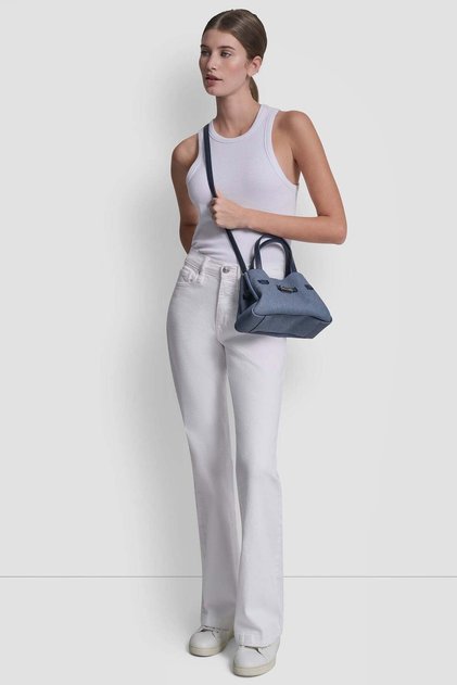 BRYAR SMALL SATCHEL-DEN - DENIM-N/S