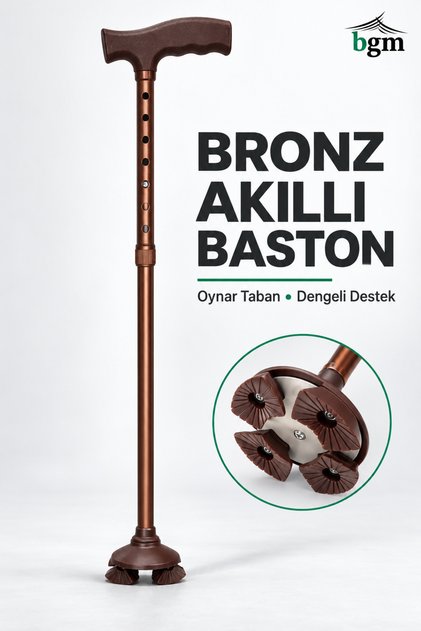 Bronz Akıllı Baston