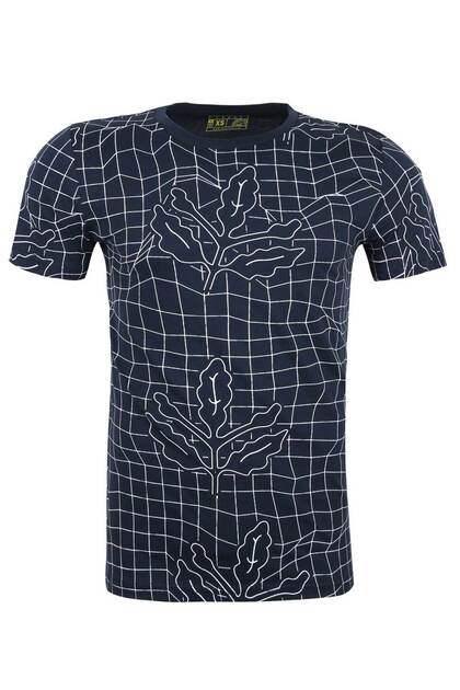 Men's Trend Bonito Pattern Tshirt