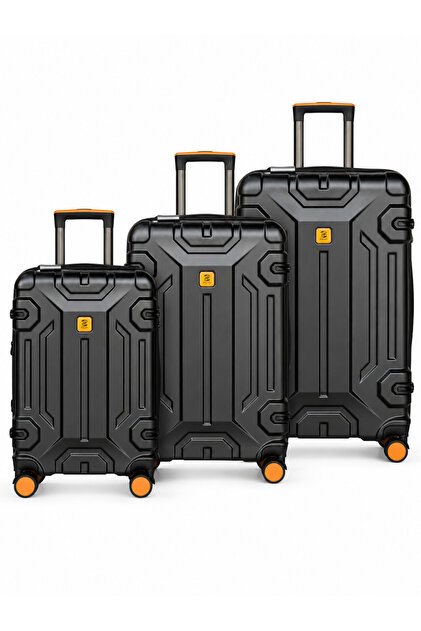 3-Piece Hard Shell Luggage Set 20/26/30 Inch – TSA Lock, 360° Spinner Wheels, Cabin, Medium & Large Travel Trolley Suitcases