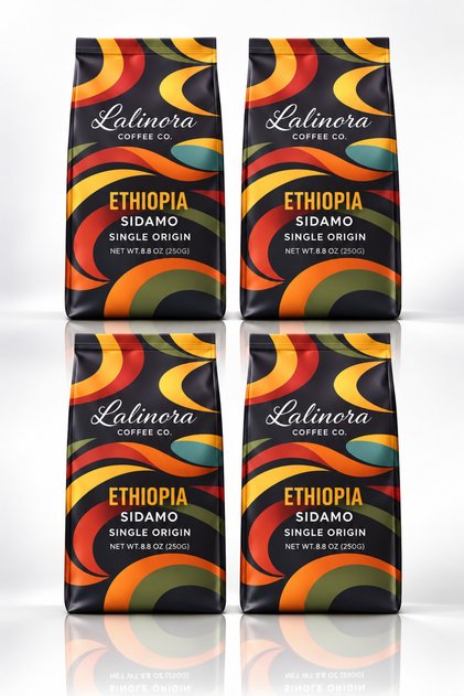 Ethiopia Sidamo Core Coffee Espresso & Filter Sca 87 Points 100% Arabica Single Origin 1kg