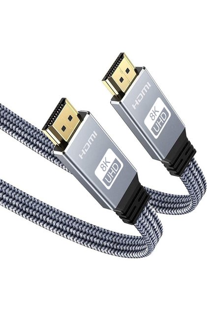 10FT--3M--118inch 8K HDMI Flat Cable MIZIQIER 8K HDMI Flat Cable 48Gbps High Speed 8K60 4K120 144Hz