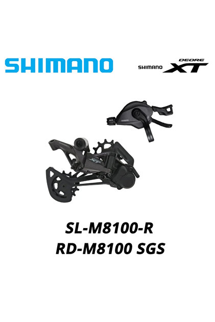 M8100 Group SHIMANO DEORE XT M8100 M8120 SGS Rear Derailleur 12v 2V Shifter Lever MTB Mountain Bike