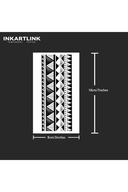 842-0818L Armband Temporary Tattoo,Lasts To 15 Days New Technology Magic Waterproof Semi Permanent S
