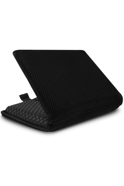Black Foldable Gel Seat Cushion 3D Honeycomb Cool Breathable Portable Travel Beach Camping Mat Car O