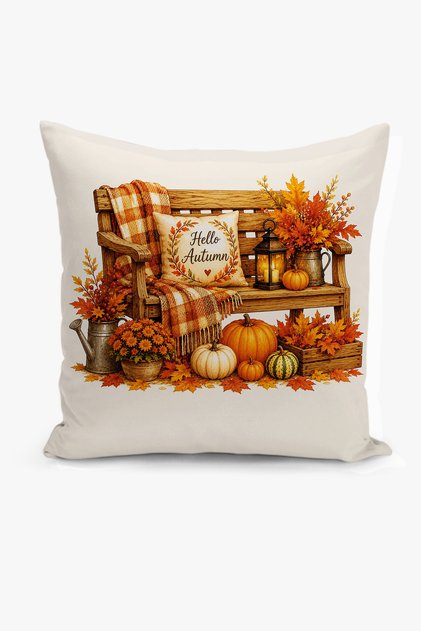 Double-Sided Digital Print Throw Pillow Cover - Autumn Series