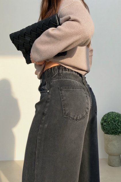 Yumuşak Dokulu Jean ANTRASİT