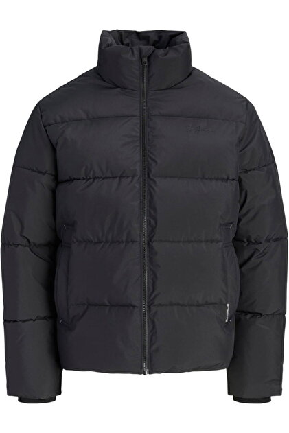 JACK &JONES Lupo Puffer χειμερινό μπουφάν - 12298653-Μαύρο