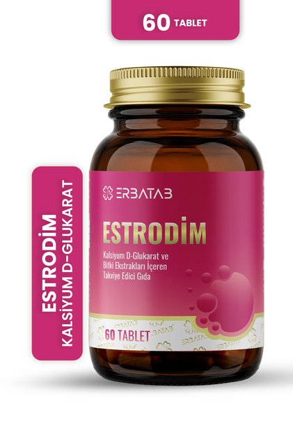 Estrodim | 100 Mg Dim | Calcium D-Glucarate | Savoy Cabbage | Japanese Polygon | 60 Tablets