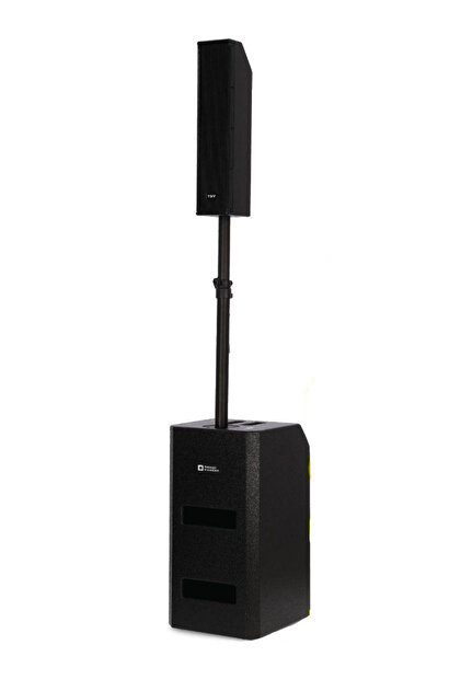 TL600 Gen2 600W RMS Bluetooth 5.4 TWS Aktif Kolon PA Ses Sistemi Siyah
