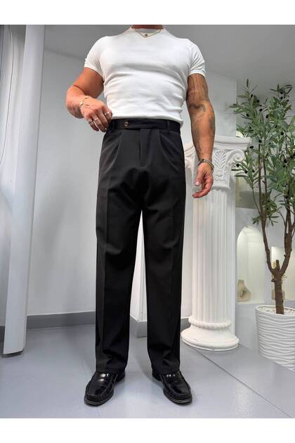 LK Stone Kısa Dil Baggy Kumaş Pantolon