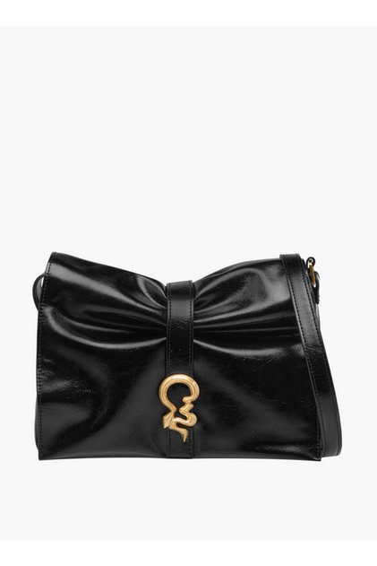 Animal Accent Crossbody Bag with Adjustable Strap