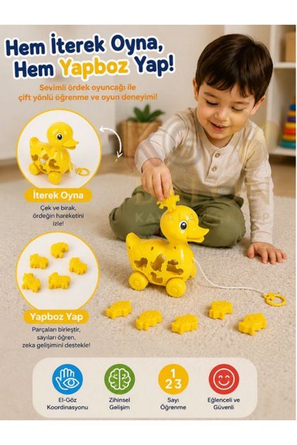 Walking Duck Puzzle Mental and Physical Development