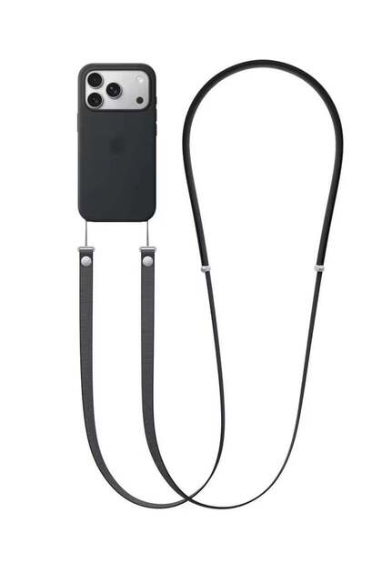 Newest Design Adjustable Crossbody Lanyard Strap with Magnetic Phone Case for iPhone 17/17 Pro Max - Premium Anti-Drop Hands-Free Shoulder Strap, Secure Cosmic Fashion Phone Holder for Travel