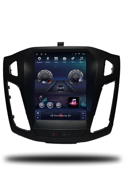 SNP Serisi Ford Focus 3 4 Uyumlu 9.7" Tesla Multimedya Android Teyp (4-64 GB) + Kamera Hediyeli