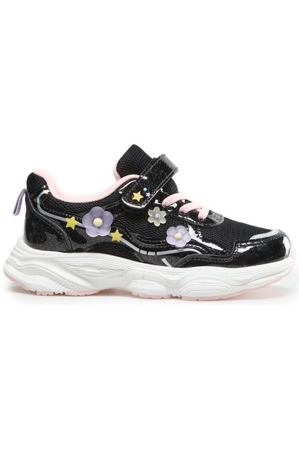 Çiçek Desenli Bantlı Sneaker