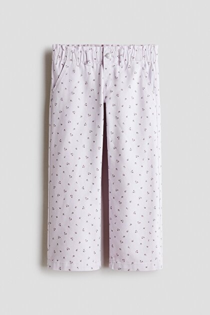 Wide Leg Kese Kağıdı Belli Kot Pantolon