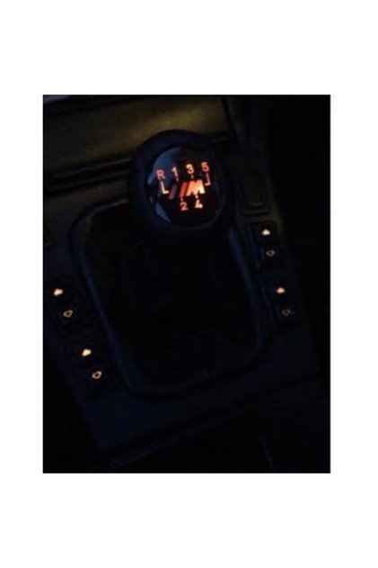 Bmw E 36 Illuminated Gear Shift Knob and Bellows Complete (523352165)