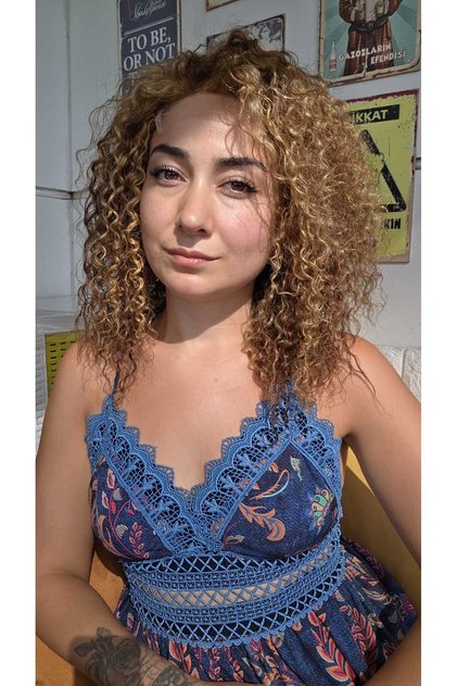 HERYÖNE AYRILAN GERÇEK SAÇ TÜL PERUK (SAN16KS)