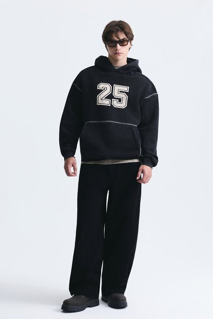 Baskılı Oversize Sweatshirt