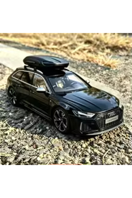 1:18 Scale Audi A6 Rs Diecast Metal Licensed Model Car Black