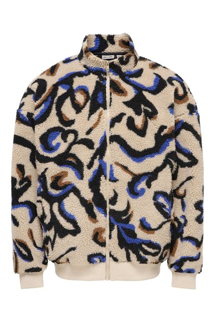 Onsadam Life Ovz Sherpa Bomber Sweat Erkek Renkli Sweatshirt