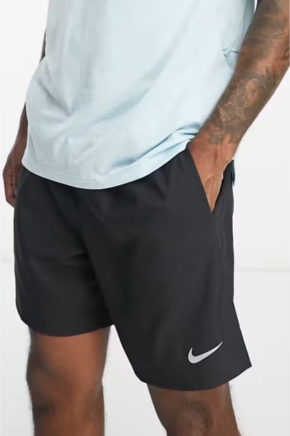 Dri-Fit Challenger 18 Cm Siyah Erkek Spor Şort