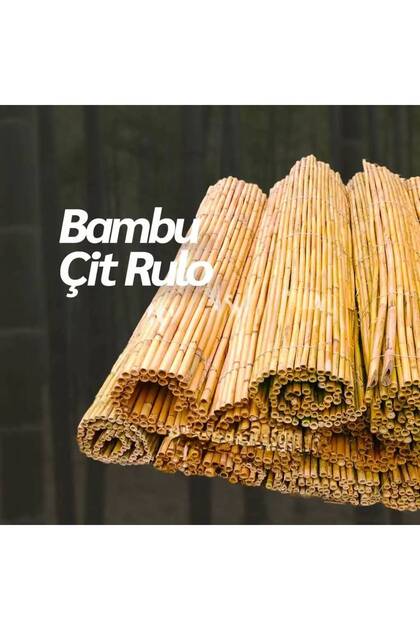 DOĞAL BAMBU HASIR RULO yükseklik2m-açılış rulo 2,5 kalbeniz telden el işçiliği uzun ömürlü sağlam her yerde kullanabilir kolayca monte edilebilir ürün-çit-gölgelik-serinlik