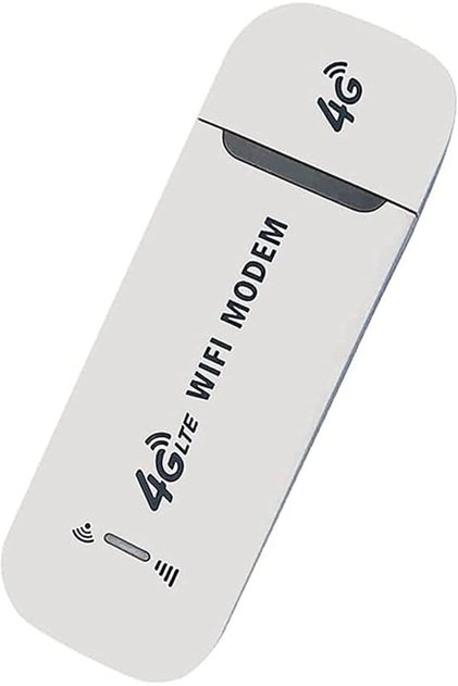 دونجل واي فاي محمول بمنفذ USB، مودم 4G وراوتر واي فاي بسرعة 150 ميجابت في الثانية مع فتحة لبطاقة SIM ونقطة اتصال للسيارة