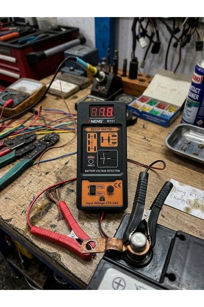 RÖLE TEST CİHAZI RÖLE KONTROL MAKİNESİ 12/24 VOLT 4 5 BACAKLI RÖLE GRUBU OTOMOBİL MOTORSİKLET AĞIR VASITA