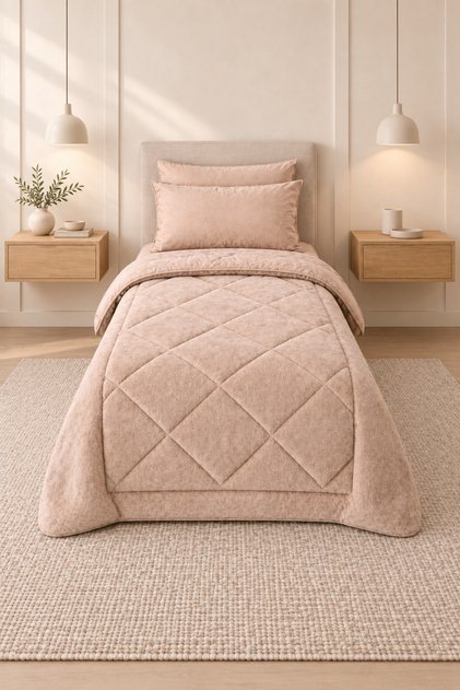 Wellsoft Single Quilt |   Double Sided 155X215 |   100% Cotton