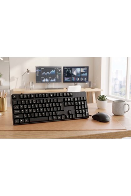 RA0142 Mouse and Keyboard Set: Comfort and reliable performance for your daily tasks.