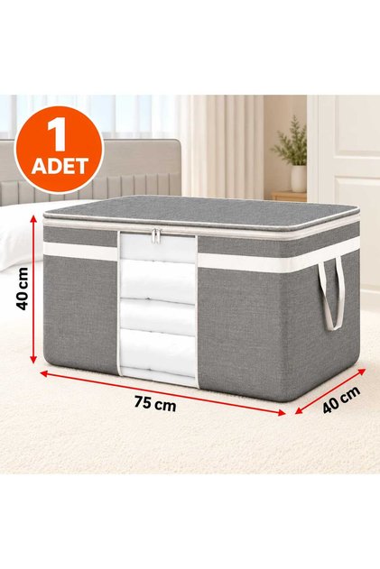 1 Piece of Interlining Gray Mega Size Pillow Case with Window 75* 40* 40 Cm*1 Piece