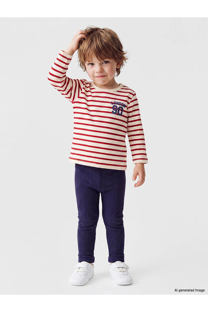 Lcw Red Striped Baby Boy Set
