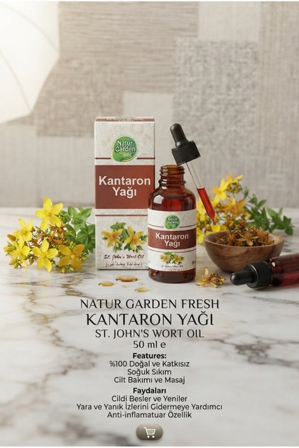 St. John's Wort Oil 50 ml Skin Care and Massage