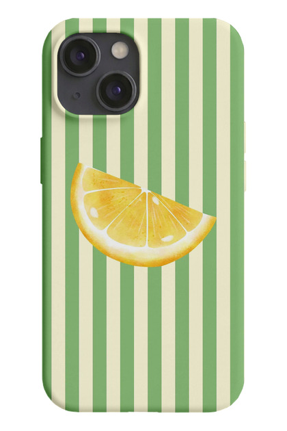 iPhone 13/14 Uyumlu Desenli Silikon Lansman Telefon Kılıfı -K139KREM.png