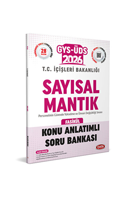 T.C. İçişleri Bakanlığı Sayısal Mantık Konu Anlatımlı Soru Bankası 2028