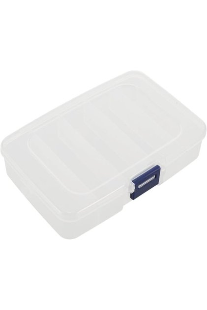 Portable Saw Blades Organizer Box With Compartments Pp Material Storage Case Space-saving Re