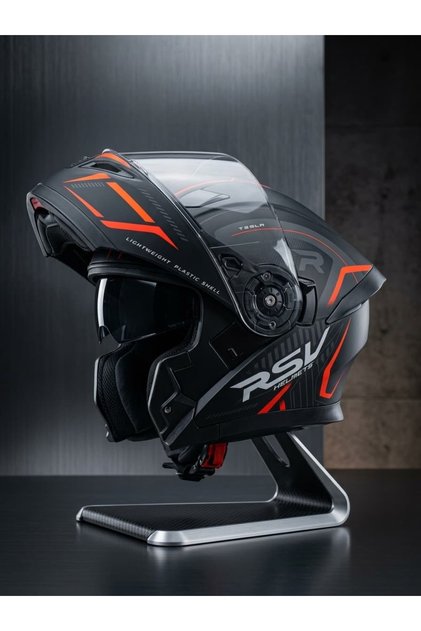 965 Duncan Red Çene Açılır Kask | Güneş Vizörlü, Yıkanabilir Pedli & CE Onaylı