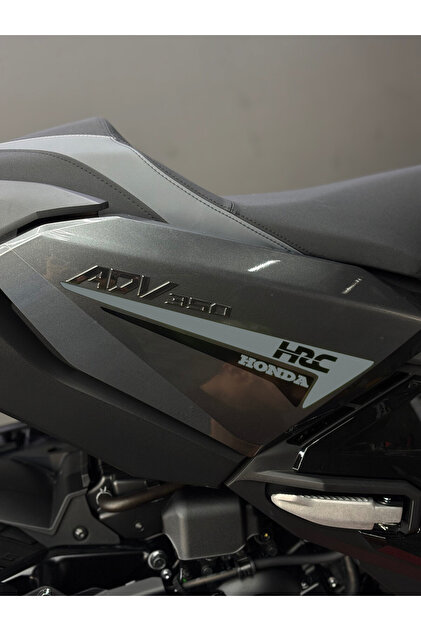 HONDA ADV 350 için Yan Grenaj HRC Detaylı Çift Renk Sticker Seti (Sağ ve Sol )