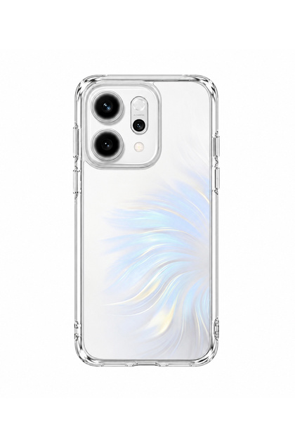 Transparent 2mm Silicone Oppo Reno 14 Compatible Case | Camera Protected
