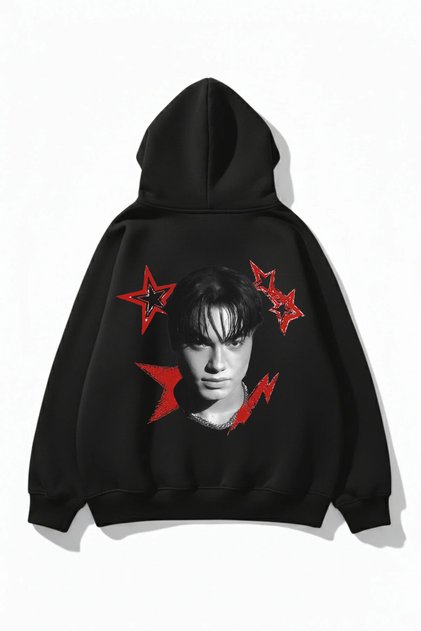 Sweatshirts - Black - Casual