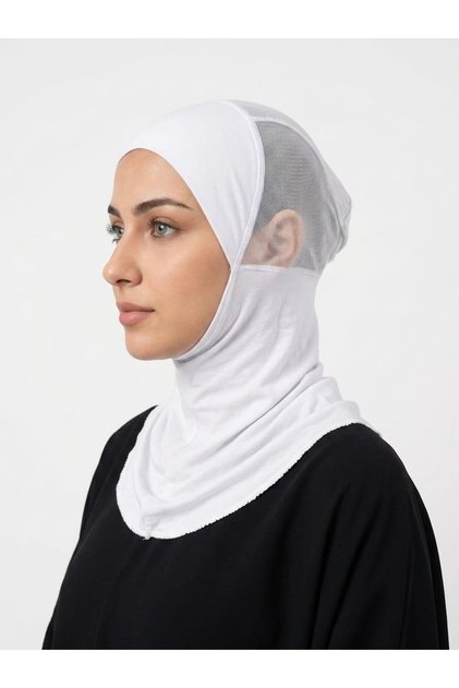 Breathable Practical Air-Conditioned Ninja Bonnet with Neck Collar – Lycra Fabric with Tulle on the Back - Daily Use