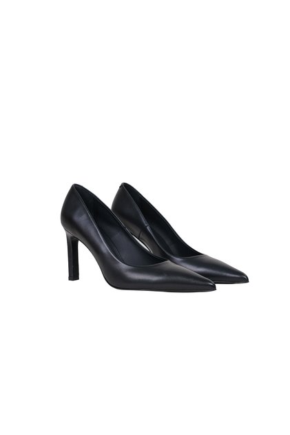 Vega Kadın Siyah Hakiki Deri Stiletto