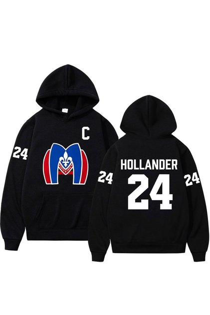 Heated Rivalry 24 Hollander Printed Cotton 3 Thread Threaded Oversize Sweatshirt